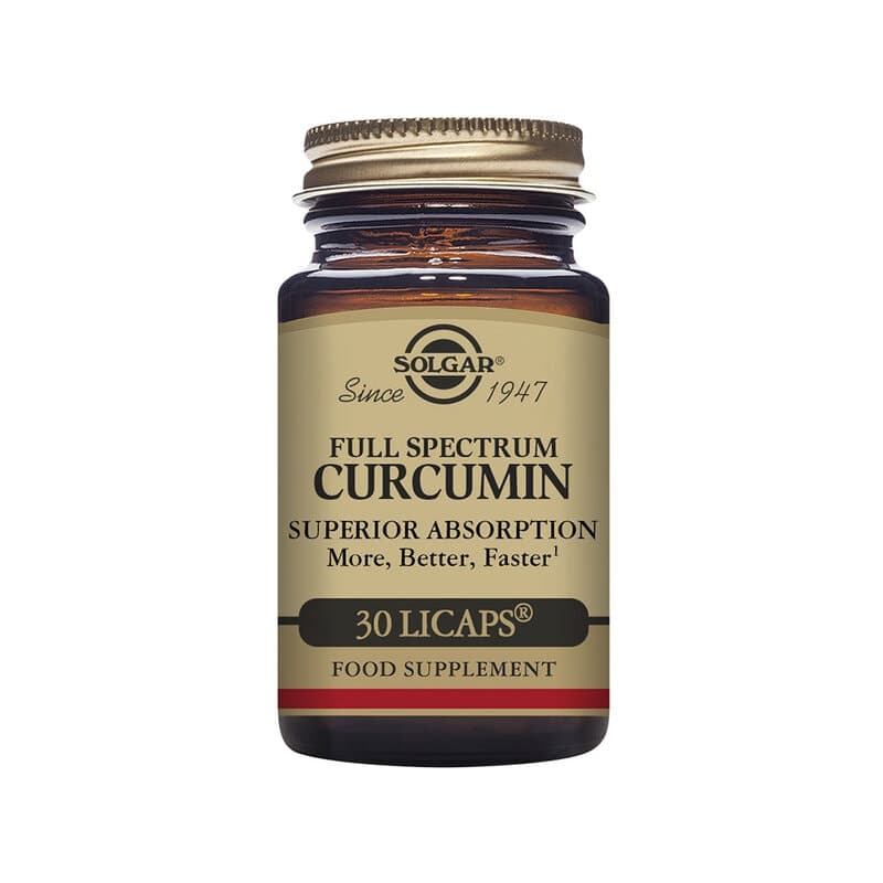 Solgar - Full Spectrum Curcumin – Solgar packaging