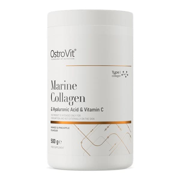 OstroVit - Marine Collagen & Hyaluronic Acid & Vitamin C – OstroVit förpackning