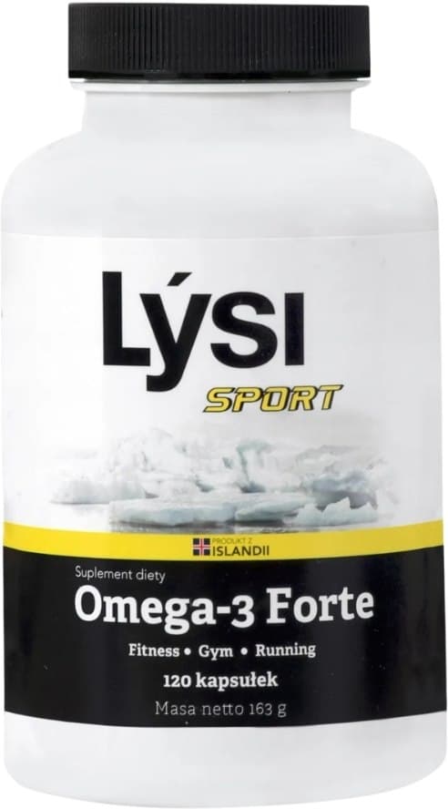 Lysi - Sport Omega-3 Forte - 120 Caps – Lysi förpackning