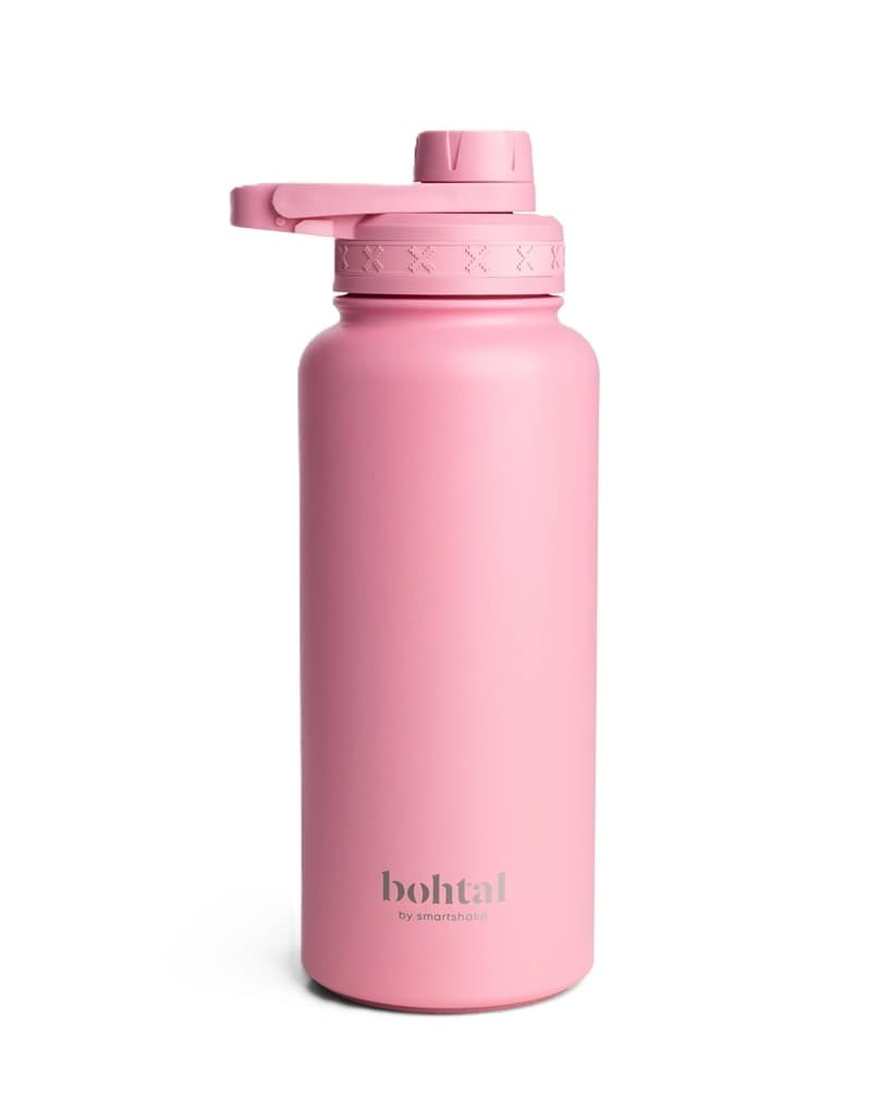 Smartshake - Bohtal isoleret sportsflaske Pink - 960ml