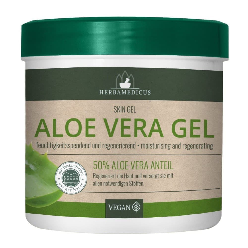 Herbamedicus - Aloe Vera Gel 250ml – Herbamedicus förpackning