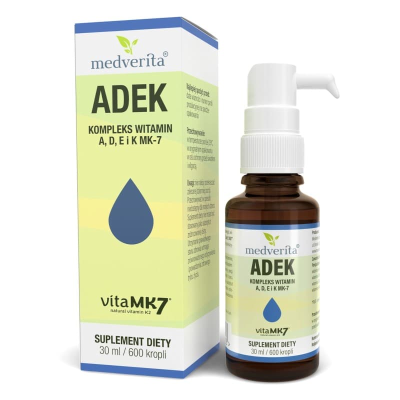 Medverita ADEK (Retinol) kompleks 30 ml – Medverita förpackning