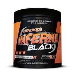 Stacker2 - Inferno Black - Pre-Workout Energy
