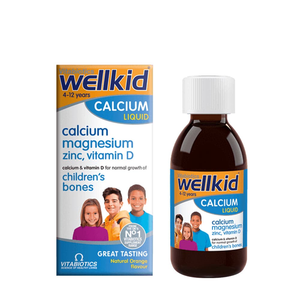Vitabiotics - Wellkid Calcium Liquid – Vitabiotics förpackning