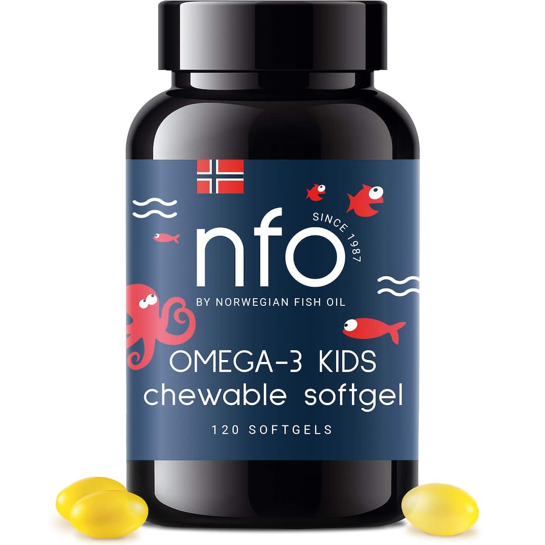 NFO - Omega-3 Kids - 120 Sgels – NFO förpackning