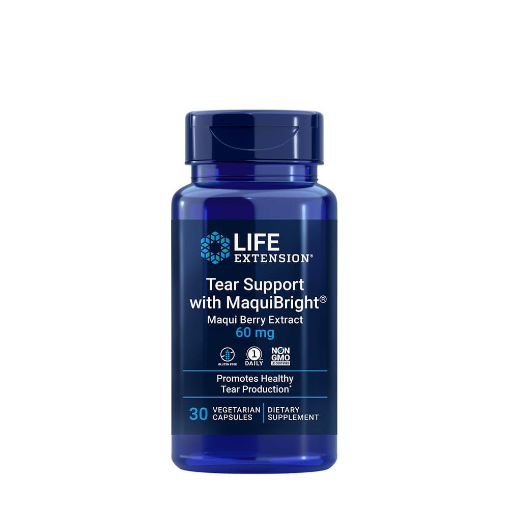 Life Extension - Tear Support With Maquibright - 30 Caps – Life Extension förpackning