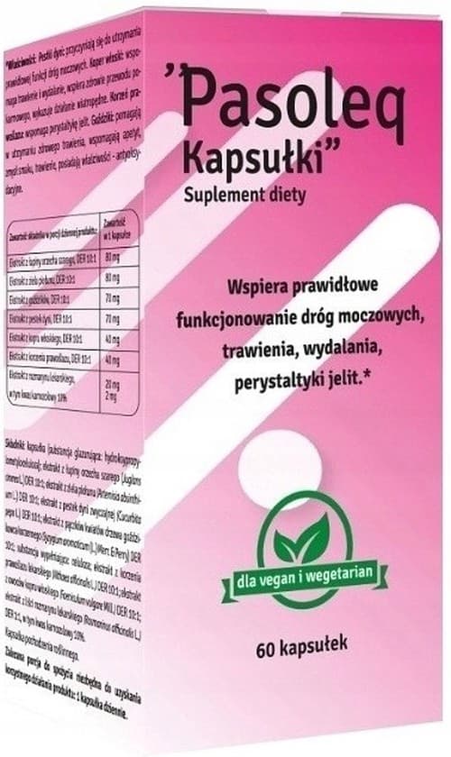 Pasoleq - Cleansing Caps - 60 Kapsułek (60 Caps)