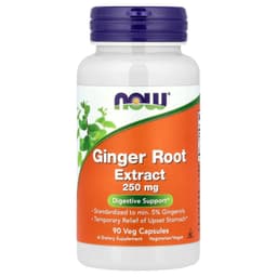 NOW Foods - Ginger Root Extract - 90 Vcaps