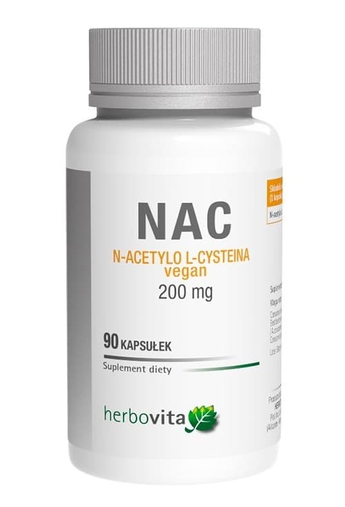 Herbovita - NAC N-Acetyl L-Cysteine - 90 Caps
