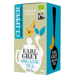 CLIPPER - Earl Grey Organic Tea - 40g (20 bags)