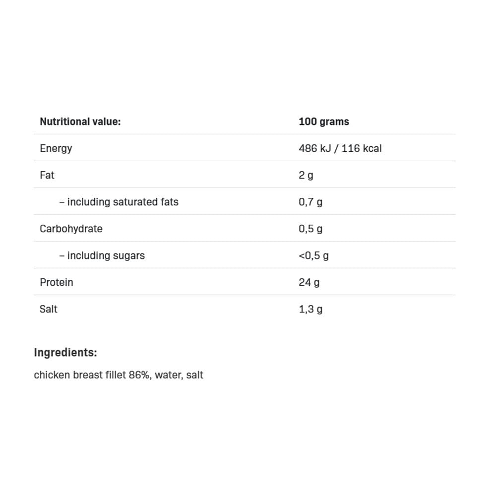 Allnutrition - Fitmeal Chicken Breast In Its Own Sauce - 150g
