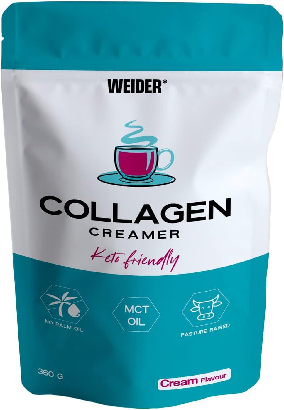Weider - Collagen Creamer - 30 Servings - 360g – Weider förpackning