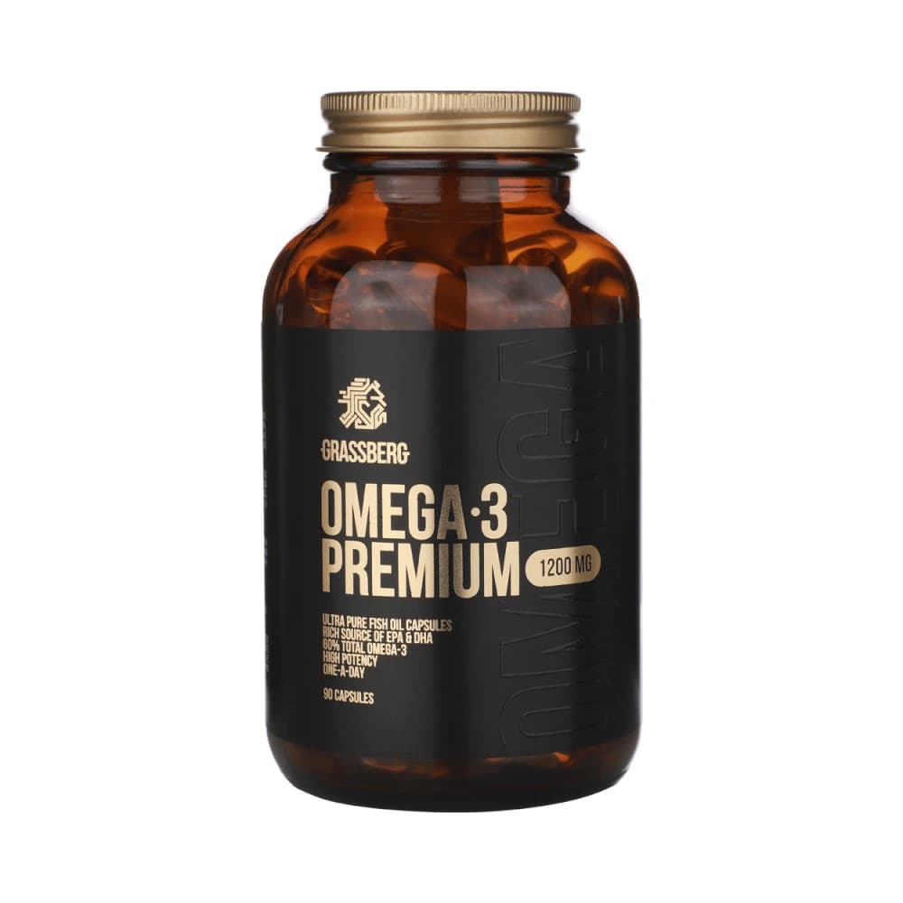 Grassberg - Omega-3 Premium 1200mg - Unflavoured