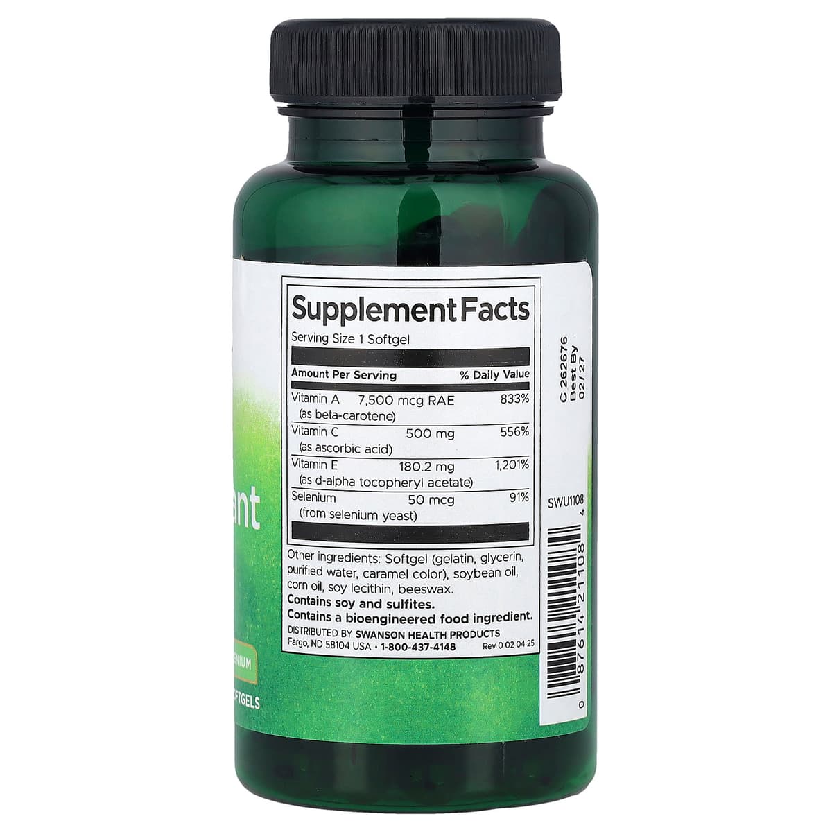 Swanson - Daily Antioxidant Boost - 60 Caps