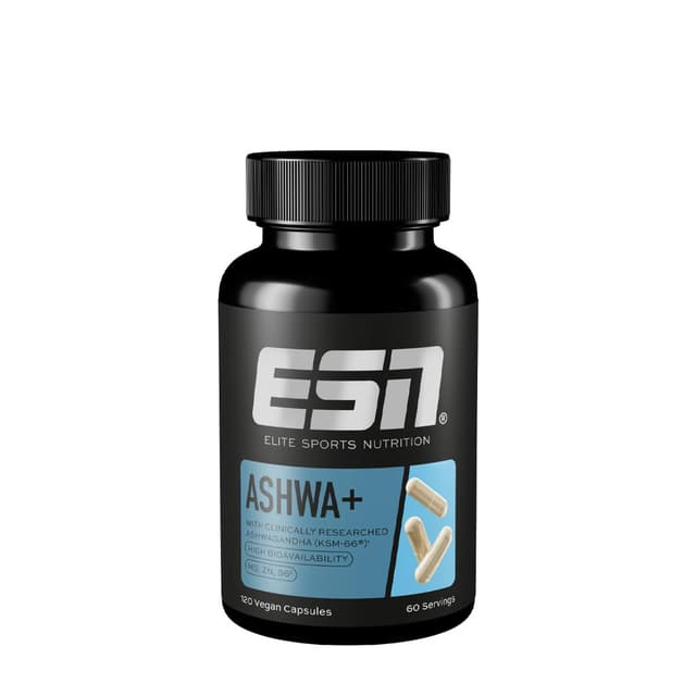 ESN (Elite Sports Nutrition) - Ashwa+ - Stress & Wellness – ESN (Elite Sports Nutrition)
