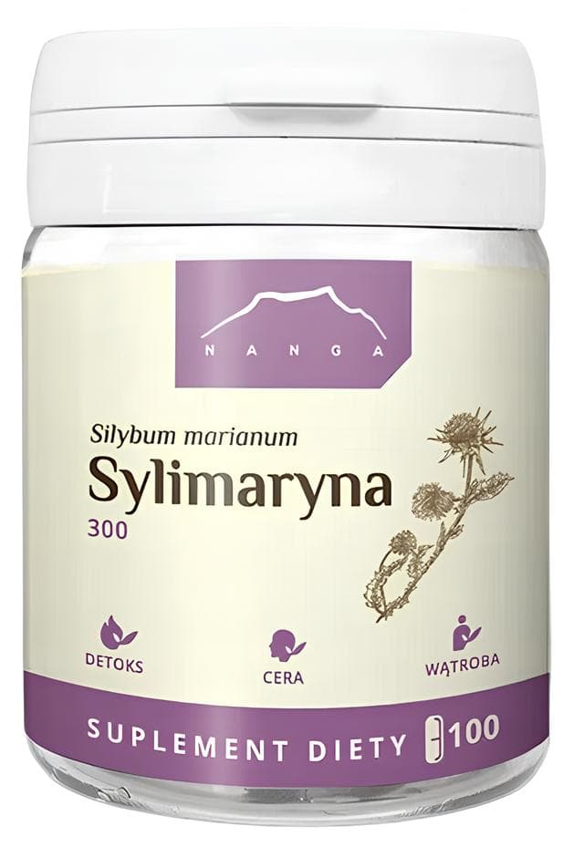 NANGA - Silymarin (Milk Thistle) - 100 Caps – NANGA förpackning