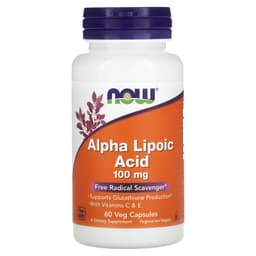 NOW Foods - Alpha Lipoic Acid with Vitamins C & E - 60 Vcaps