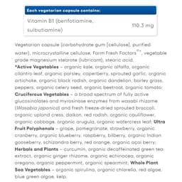 Natural Factors - Biocoenzymated Benfotiamine Plus Sulbutiamine - 60 Vcaps