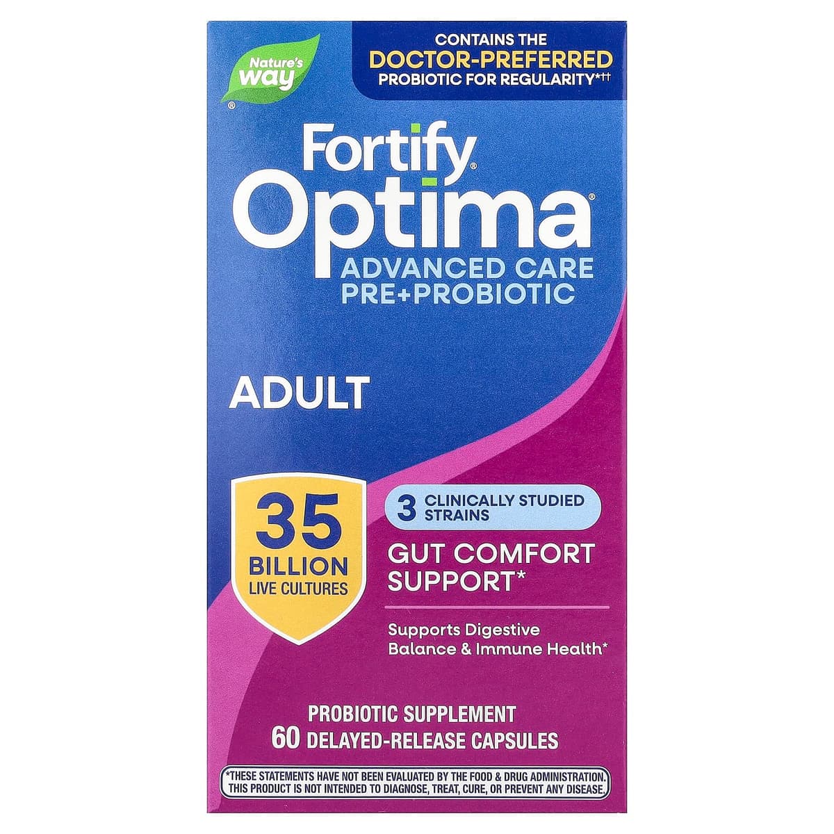 Nature's Way - Fortify Optima - 60 Kapsler