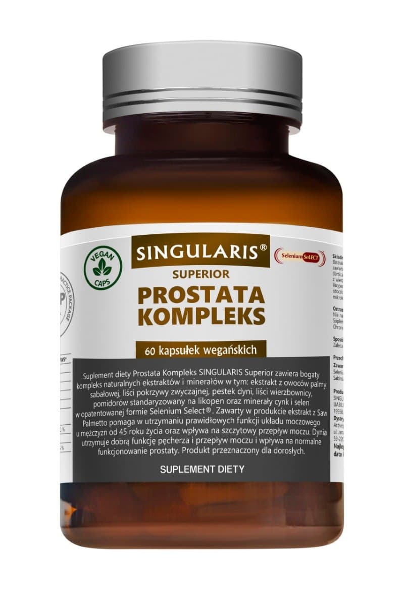 Singularis - Superior Prostate Complex - 60 Caps – Singularis förpackning