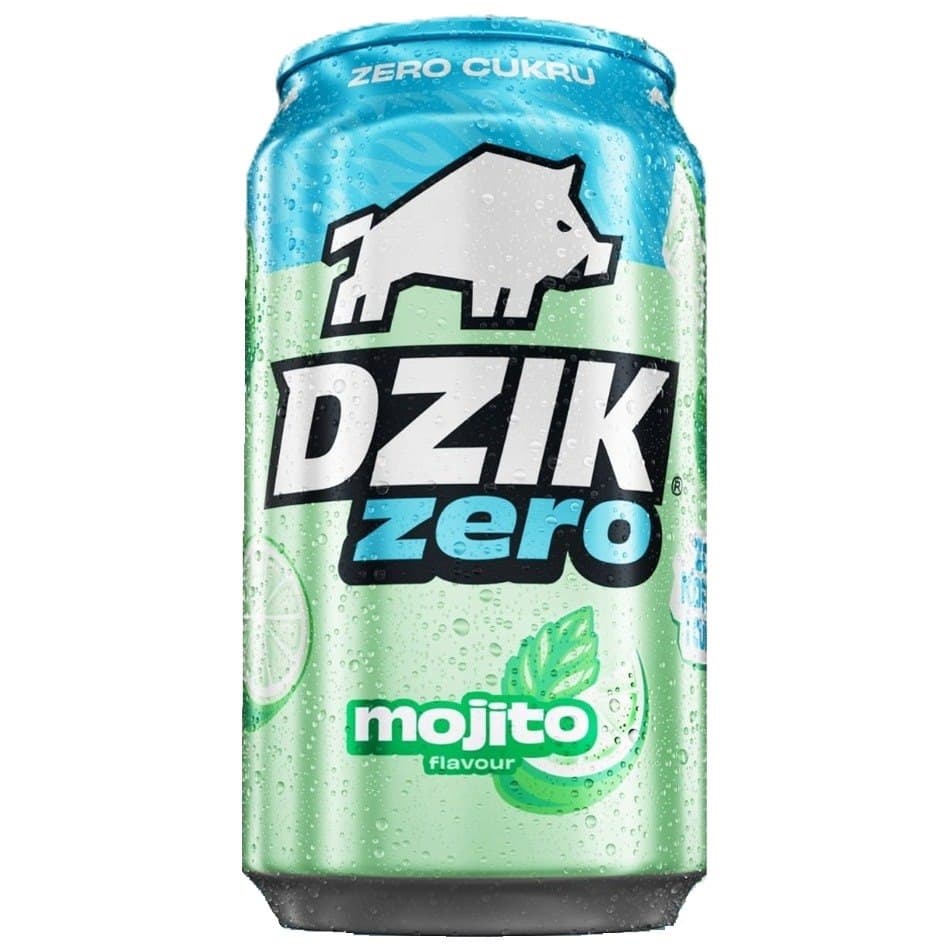 DZIK - WK DZIK Zero Mojito 330 ml – DZIK förpackning