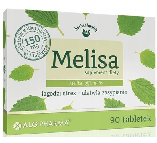 Alg Pharma Melisa 90 tabletter – Alg Pharma emballage
