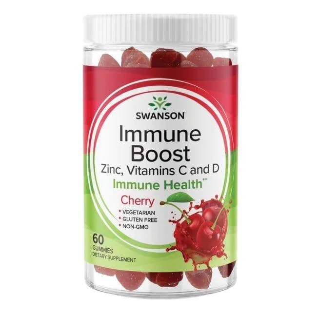 Swanson - Immune Boost (Cherry - 60 Gummies – Swanson förpackning