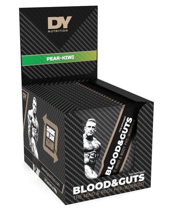 Dorian Yates - Blood and Guts Sachets – Dorian Yates förpackning