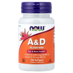 NOW Foods - Vitamin A & D - 100 Softgels