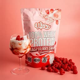 Wispy - 100% Whey Protein Raspberry Swirl - 1000g