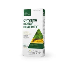 Medica Herbs - Gymnema, Mulberry, Berberine 60 Caps