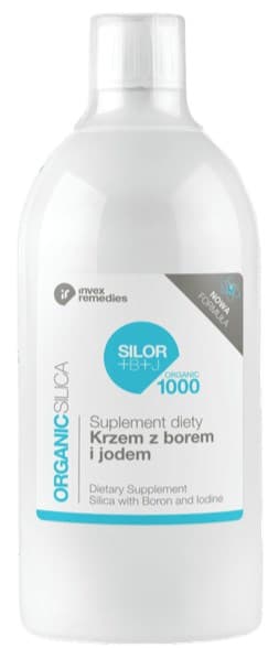 INVEX REMEDIES - Silor - 1000 ml – INVEX REMEDIES förpackning