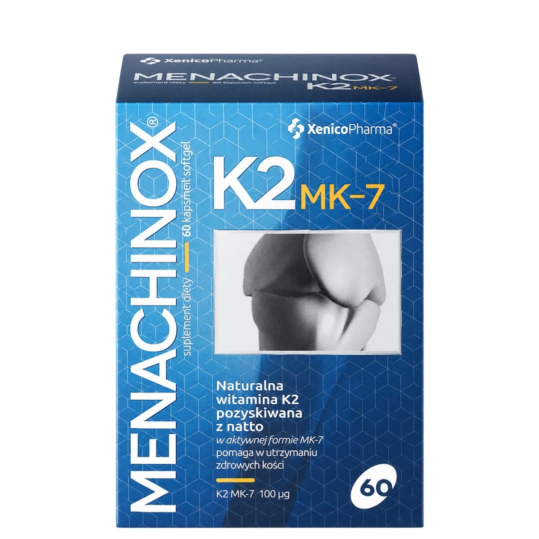 Xenico Pharma - Menachinox K2 MK-7 – XENICO PHARMA förpackning