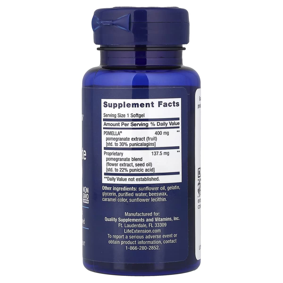 Life Extension - Pomegranate Complete - 30 Sgels