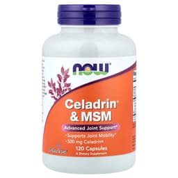 NOW Foods - Celadrin & MSM - 120 Kapselia