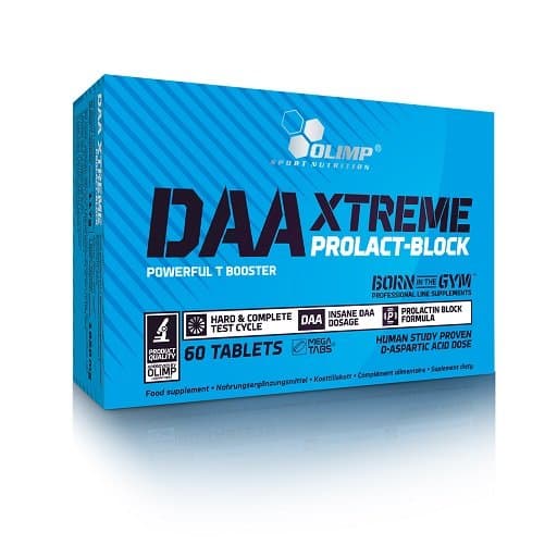 Olimp Labs - DAA Xtreme Prolact Block - 60 tablettia – Olimp Labs pakkaus