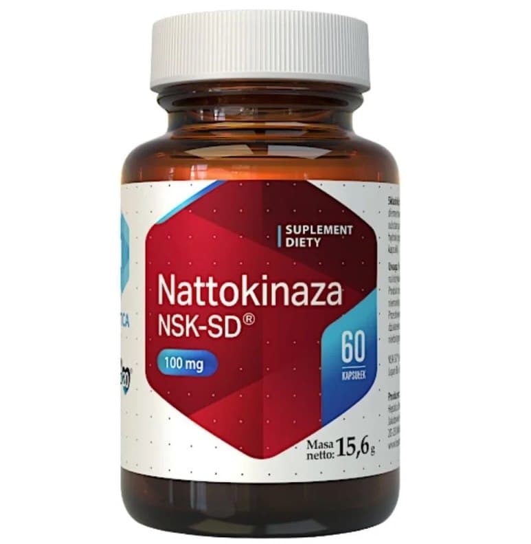 Hepatica - Nattokinase Nsk Sd - 60 Caps – Hepatica förpackning