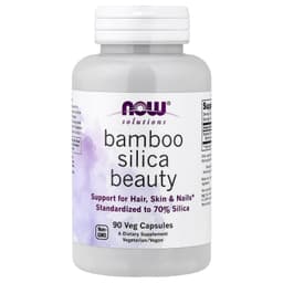 NOW Foods - Bamboo Silica Beauty - 90 Vcaps