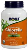 Chlorella 500mg - 200 Tablets (KORT DATUM 2026-11-30)