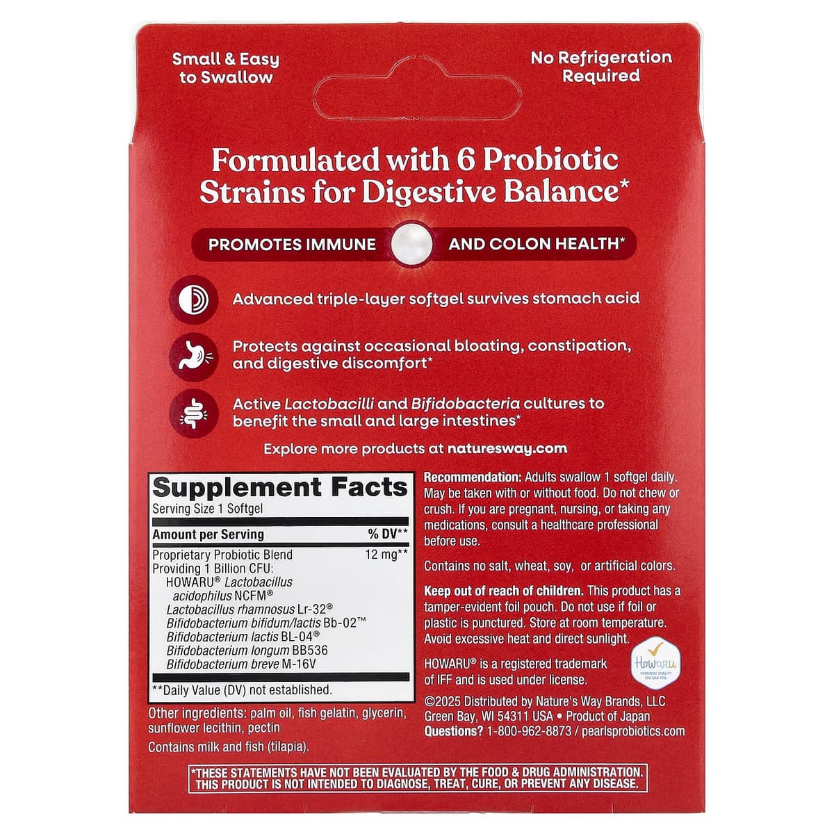 Nature's Way - Probiotic Pearls Complete - 30 Caps
