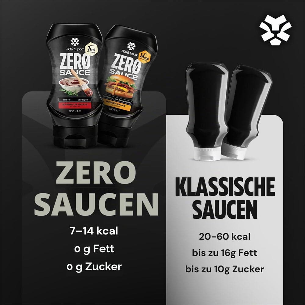 POLLEOsport - Zero Sauce - Mayonnaise, 350 ml