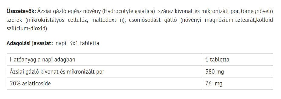 Erba Vita - Centella - 125 tavolette