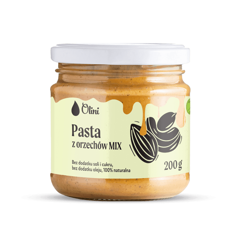 Olini Pasta nøddeblanding 200 g – olini emballage