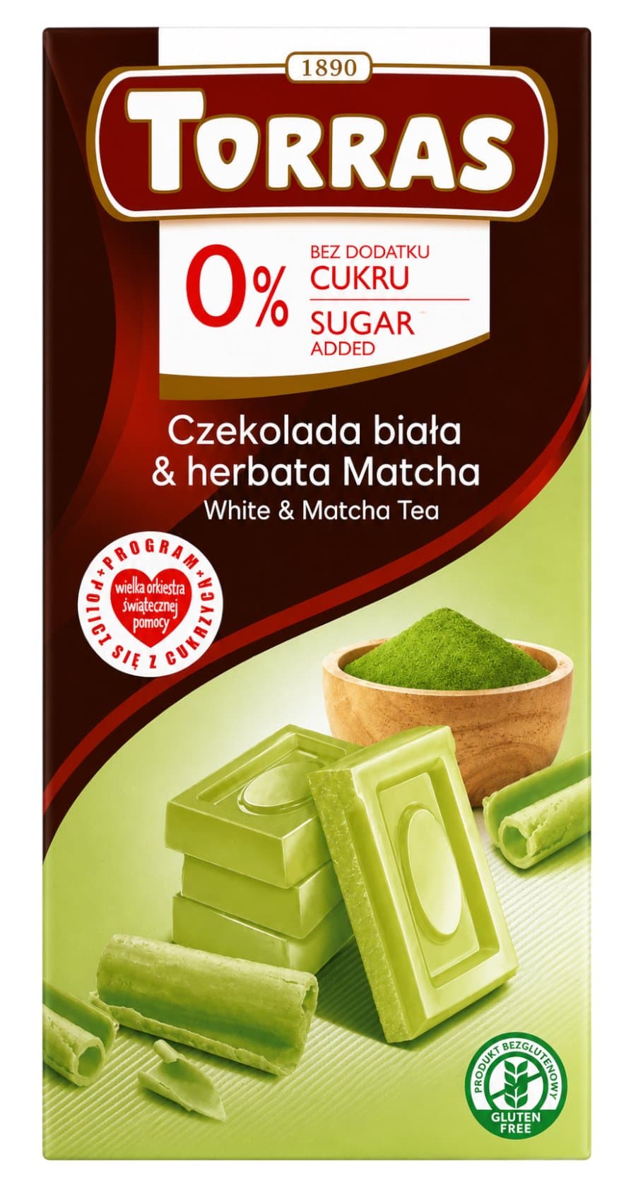 TORRAS - White Chocolate – Torras förpackning