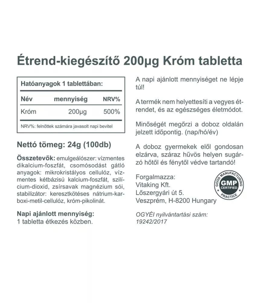 Vitaking - Chromium - 100 Tabs