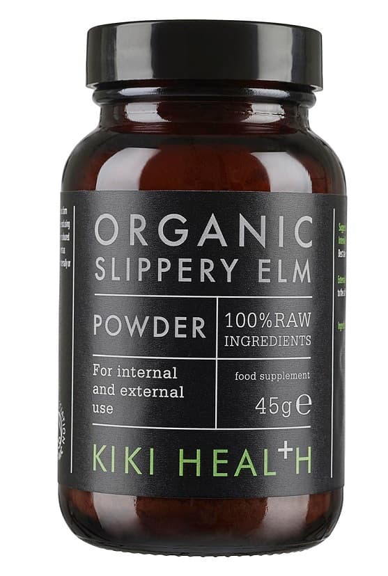 KIKI Health - Slippery Elm, Powder - 45g – Kiki Health förpackning