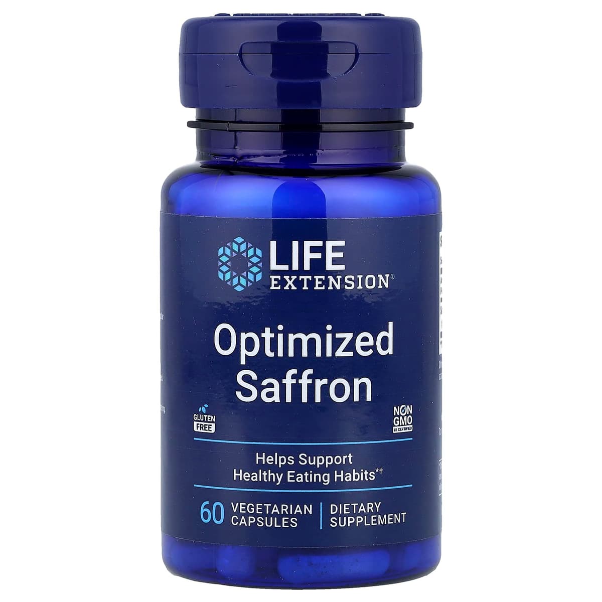 Life Extension - Optimized Saffron With Satiereal - 60 Vcaps