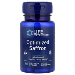 Life Extension - Optimized Saffron With Satiereal - 60 Vcaps