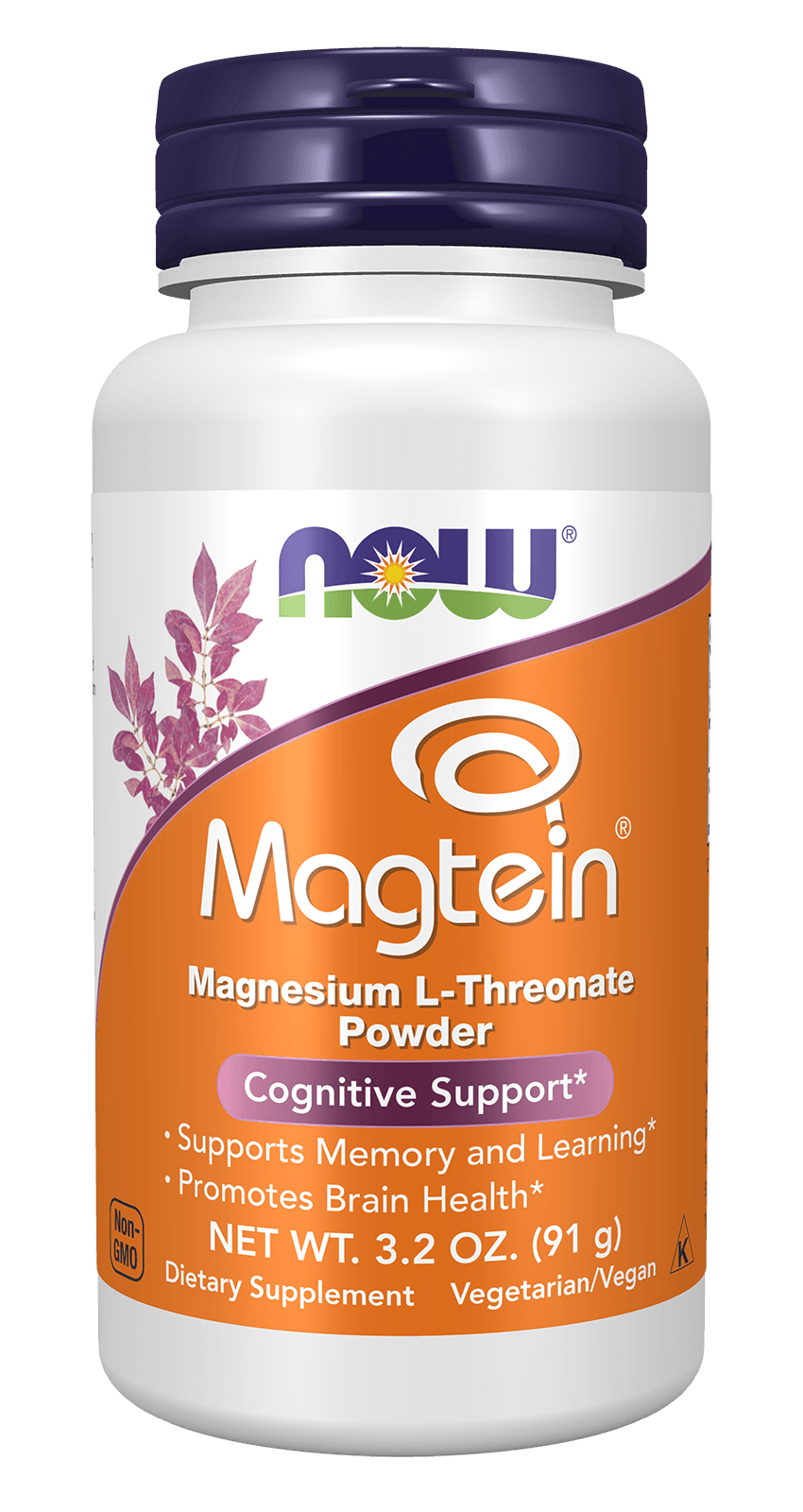 NOW Foods - Magtein Powder - 91 g