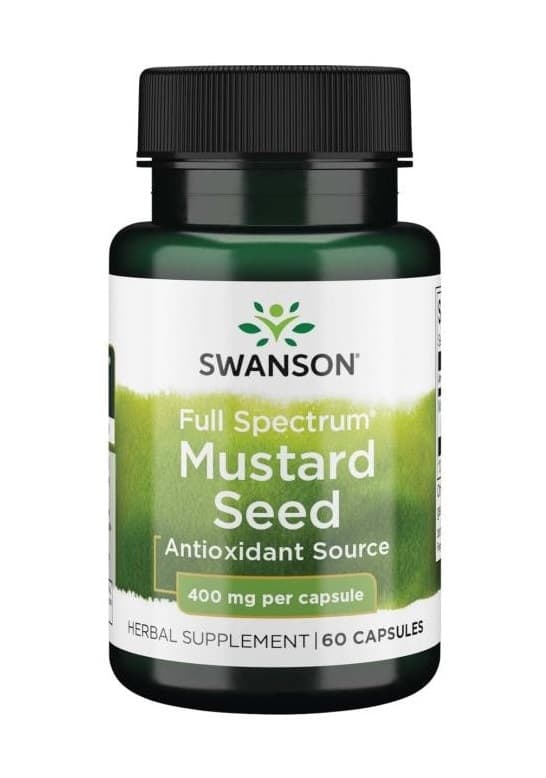 Swanson - Full Spectrum Mustard Seed - 60 Caps – Swanson förpackning